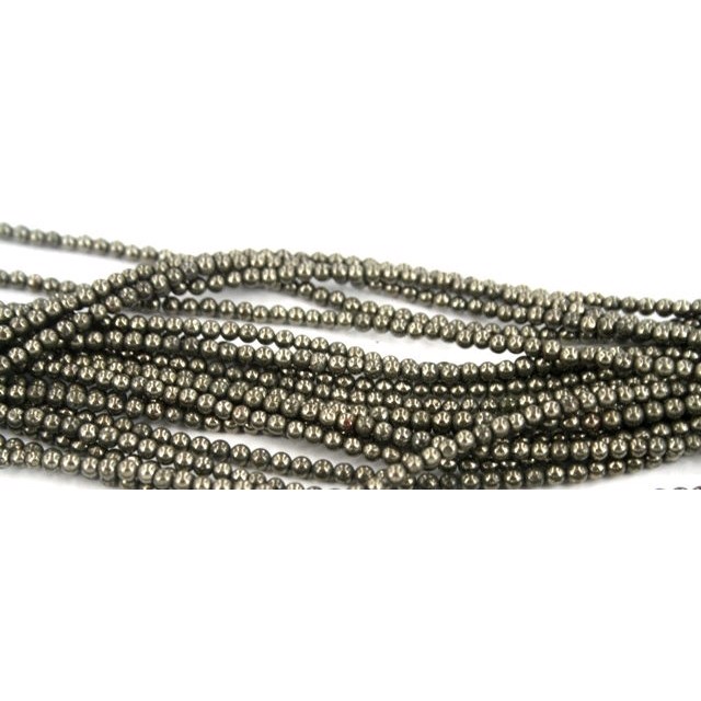 3 mm Pyrit, 1/1 streng
